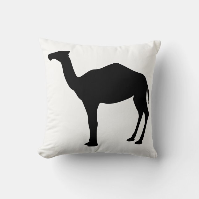 Coussin Silhouette de dromadaire (Recto)