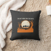 Coussin Silhouette de fantôme de Halloween Boo (Couverture)