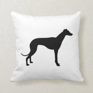 Coussin Silhouette de Greyhound