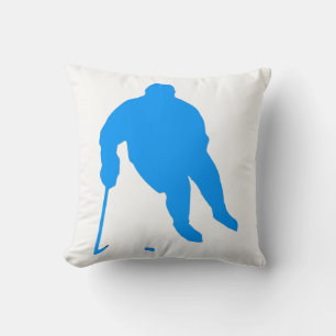 Coussin Silhouette de hockey