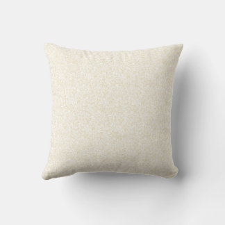 Coussin Silhouette de Tourbillon de Saule - Jaune