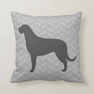 Coussin Silhouette de Wolfhound