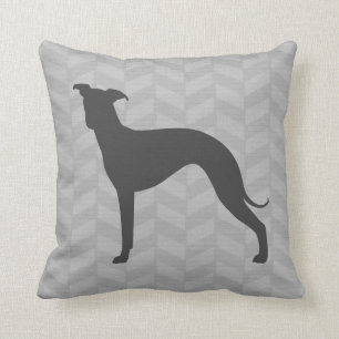 Coussin Silhouette d'Iggy Dog Herringbone