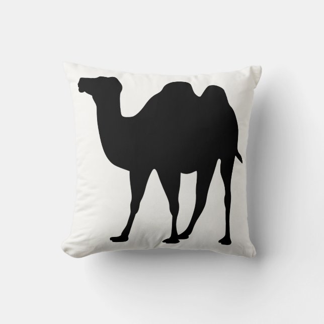 Coussin Silhouette du chameau (Recto)