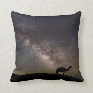 Coussin Silhouette et Milkyway de chameau