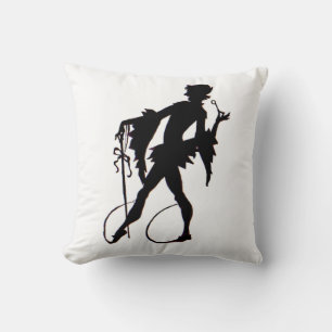 Coussin Silhouette magicienne des années 1920