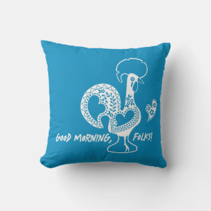 Coussin Silhouette Moderne Du Coq Portugais