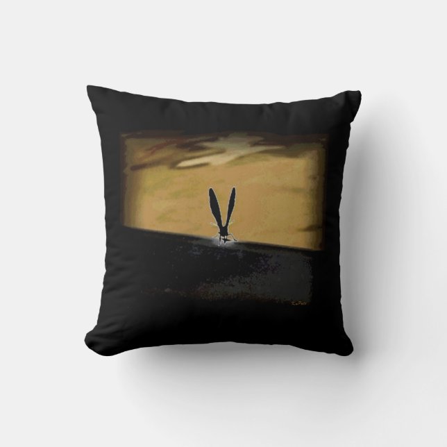 Coussin Silhouette papillon (Recto)