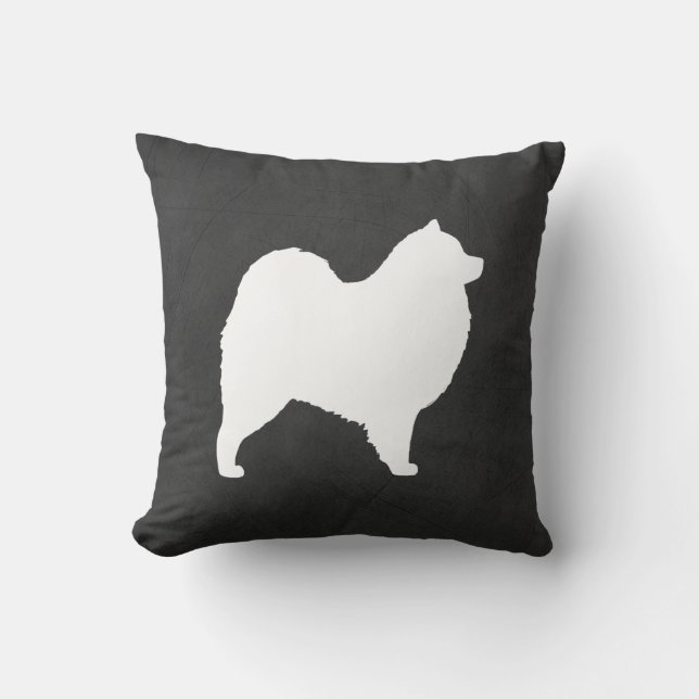 Coussin Silhouette Samoyée (Recto)