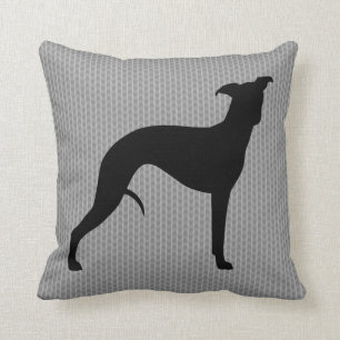 Coussin Silhouette Whippet
