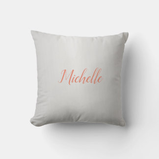 Coussin Silver Grey moderne moderne tendance Professionnel
