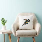 Coussin Silver NYC Bodybuilder Logo - Metallic New York Ci (Chaise)