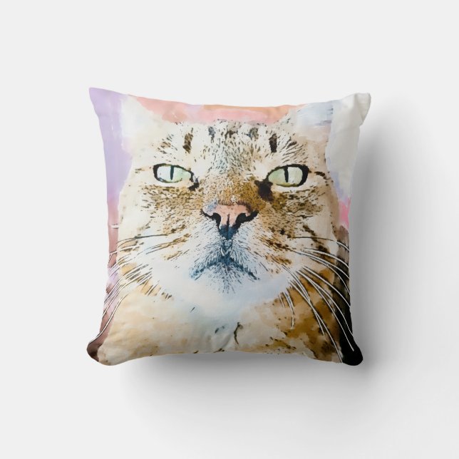 Coussin Simba le Roi Rayé (Recto)
