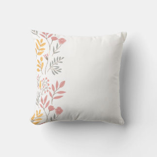 coussin simple coussin à fleurs