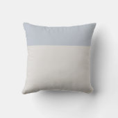 Coussin Simple décoration de chambre de bébé Dusty Blue & (Verso)