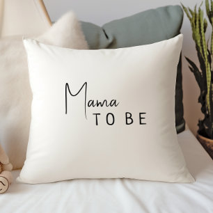 Coussin Simple Mama Neutre Moderne À Être