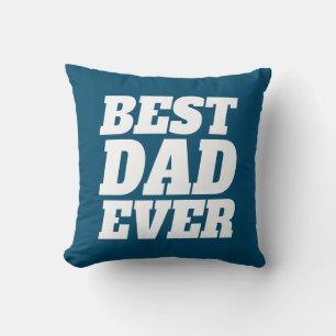Coussin Simple meilleure Fête des pères papa jamais   Orei