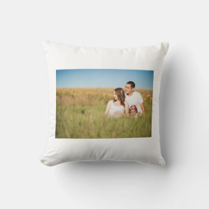 Coussin Simple minimal ajoutez votre photo texte scintille