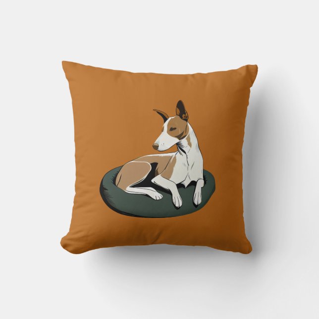 Coussin Simple moderne Chien Art tendance (Recto)