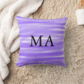 Coussin Simple monogramme ajouter votre nom lettre man min (Couverture)