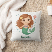 Coussin Simple petite sirène mignonne (Couverture)