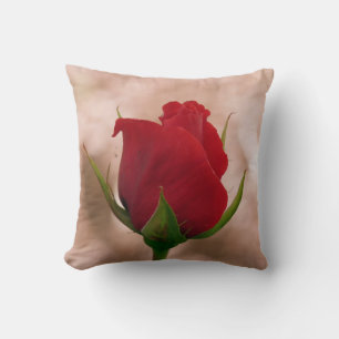 Coussin simple Rose rouge/Cushion