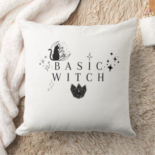 Coussin Simple Sorcière Blanche De Base
