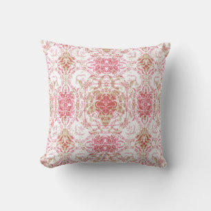 Coussin Simples romantiques féminin ornemental rose rose r