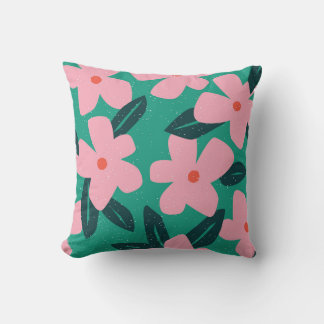 Coussin Simplicité florale : Beauté Abstraite