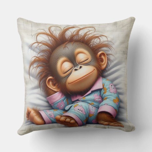 Coussin Singe de bébé (Verso)