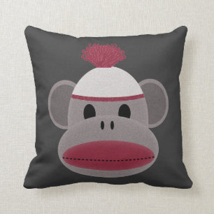 Coussin Singe de chaussette