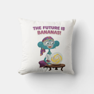 Coussin Singe diseur de bonne aventure