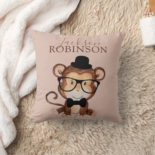 Coussin Singe effronté | Bébé | (Couverture)
