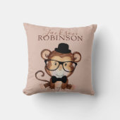 Coussin Singe effronté | Bébé | (Recto)
