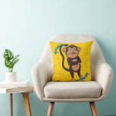 Coussin Singe grincheux (Chaise)