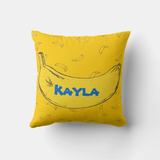 Coussin Singe grincheux (Verso)