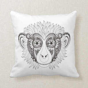 Coussin Singe inspiré