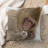 Coussin Singe japonais de neige du Macaque | de bébé (Couverture)