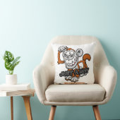 Coussin singe juste un garçon (Chaise)