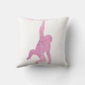 Coussin Singe rose (Verso)