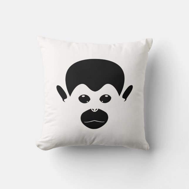 Coussin Singe Saimiri (Recto)