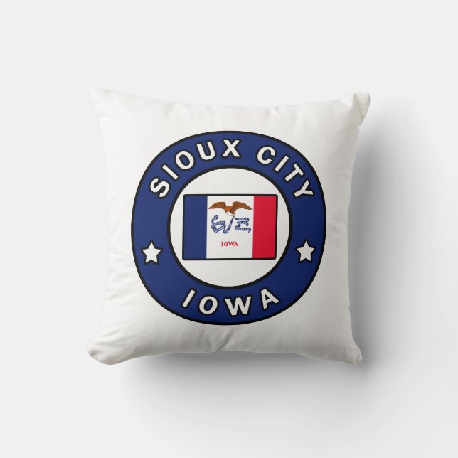 Coussin Sioux City Iowa (Recto)