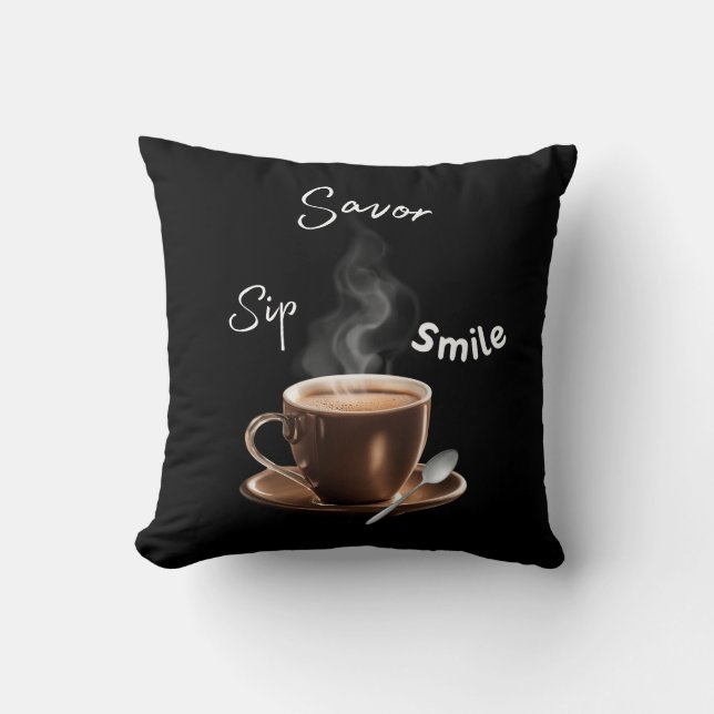 Coussin Sip Savor (Recto)