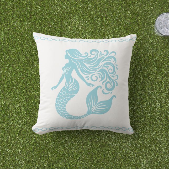 Coussin Sirène  (Herbe)