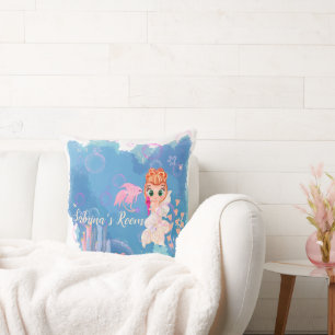Coussin Sirène personnalisée