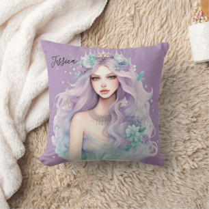 Coussin Sirène personnalisée