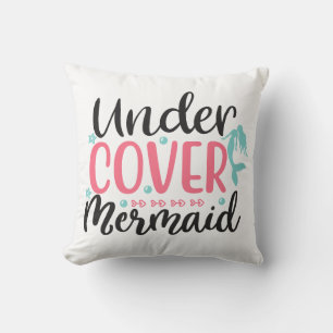 Coussin Sirène sous couverture
