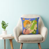 Coussin Sites abstraits intéressants avec feuilles (Chaise)