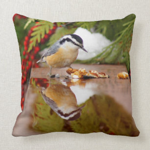 Coussin Sittelle à gorge rouge
