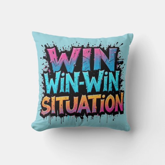 Coussin Situation WIN-WIN (Recto)